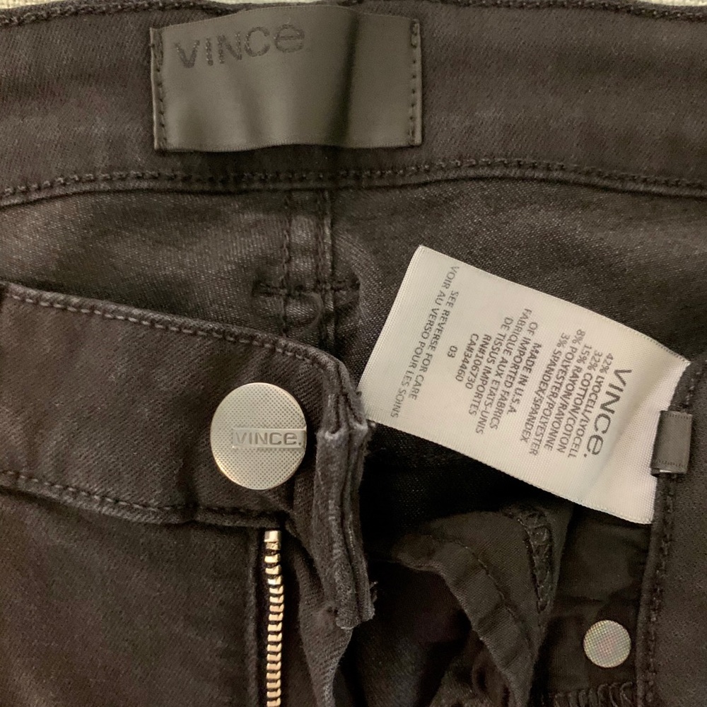 jeans by Vince, soft black